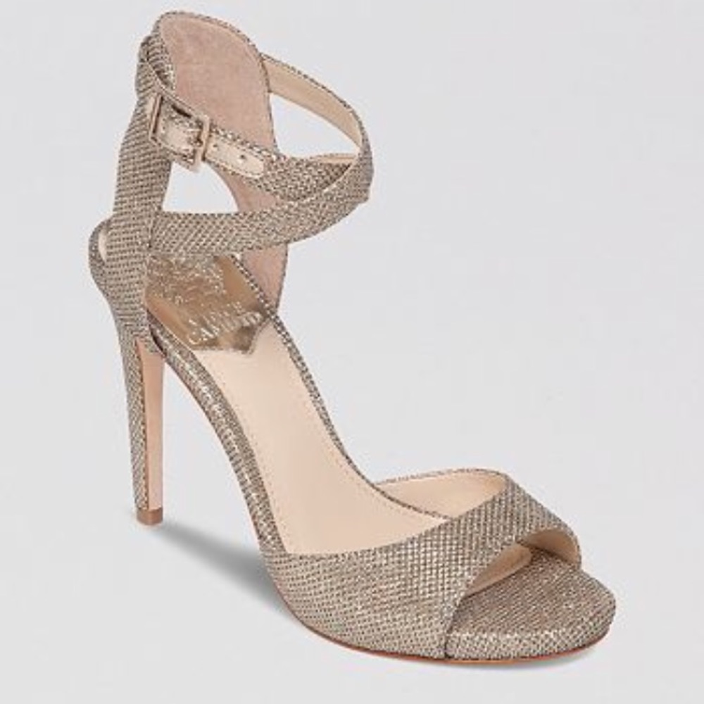 Vince Camuto Metallic Evening Sandal